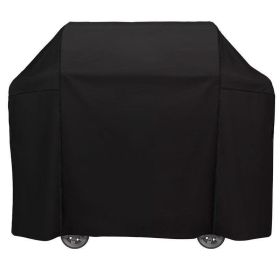 Black Grill Cover 60 inch Gas Grill Cover Waterproof UV Resistant BBQ Grill Cover Fits Most Brands of Grills