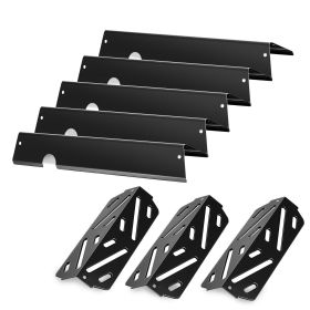 Flavorizer Bars and Heat Deflectors, 17 in Grill Replacement Part, for Weber Genesis ll 310 315 335 340, E/S 325s, ES/SX 325s, E/S 335