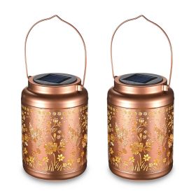 Hummingbird Solar Lantern Outdoor Decor Light 2 Pack